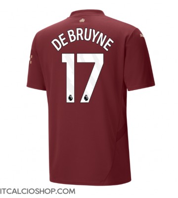 Manchester City Kevin De Bruyne #17 Terza Maglia 2024-25 Manica Corta